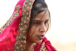 portait indien femme